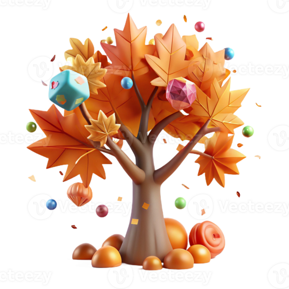 magnificent creative Maple Tree Autumn Colors Transparent for Fall Projects genuine png