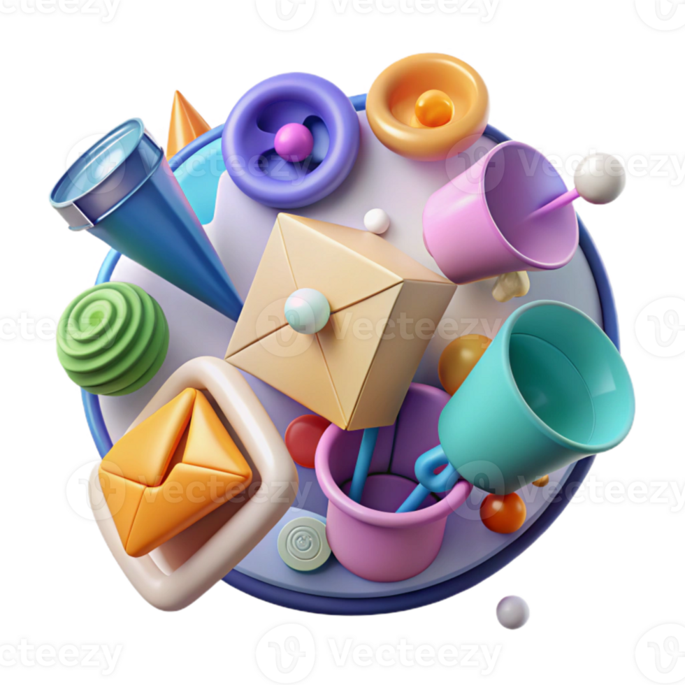 magnificent creative Marketing Icons Cutout for Digital Marketing Campaigns authentic png