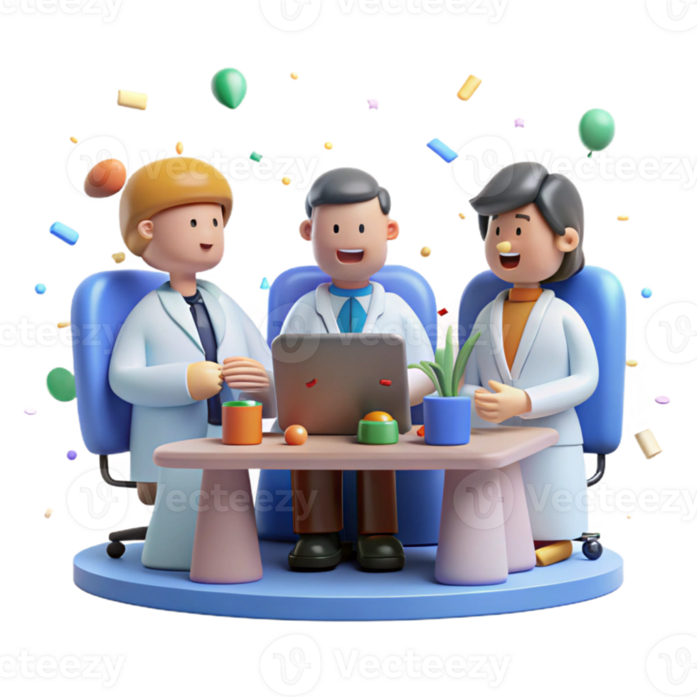 serene classic Medical Conference Doctors Meeting Icon Transparent Background authentic png