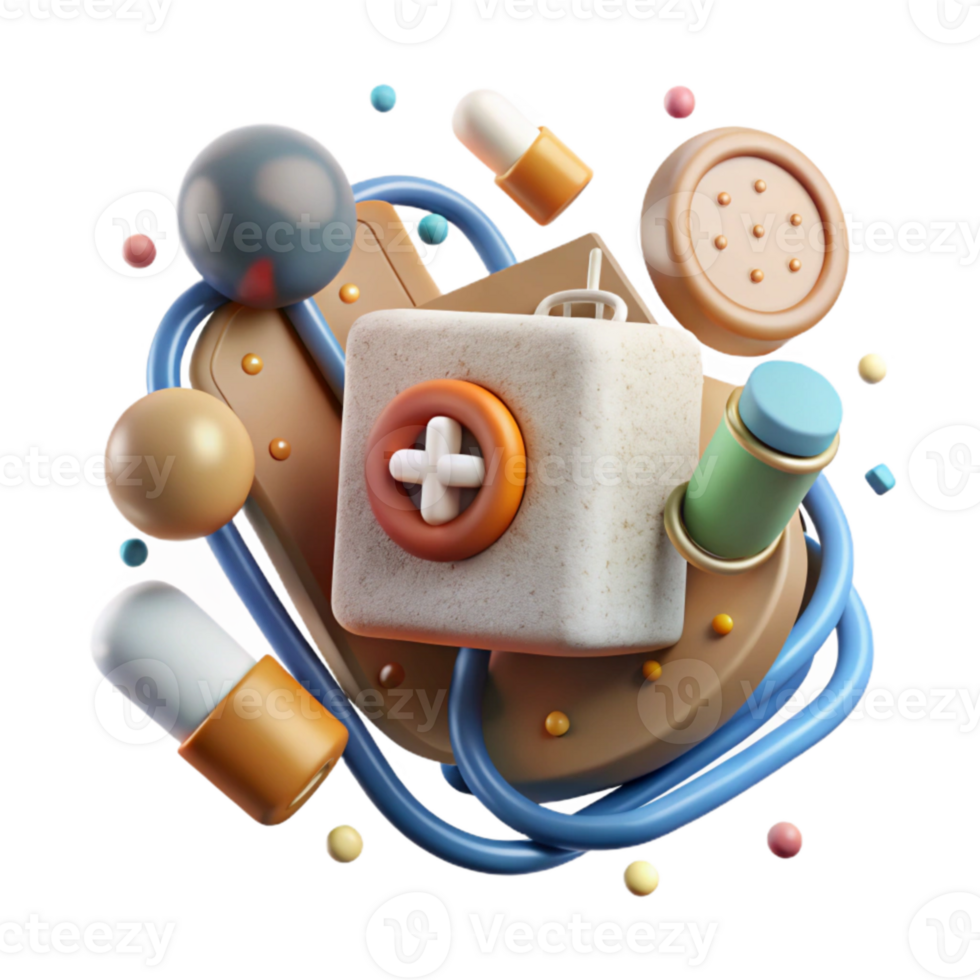 dramatic contemporary Medical Technology Innovation Icon Cutout for Healthcare professional png