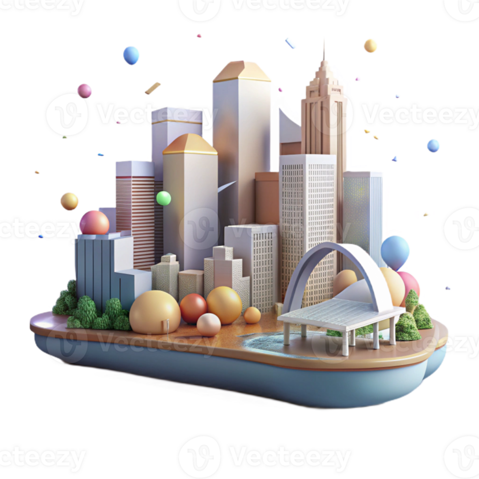 wonderful modern Memphis Skyline Mississippi River View Isolated for Blues Music high resolution png
