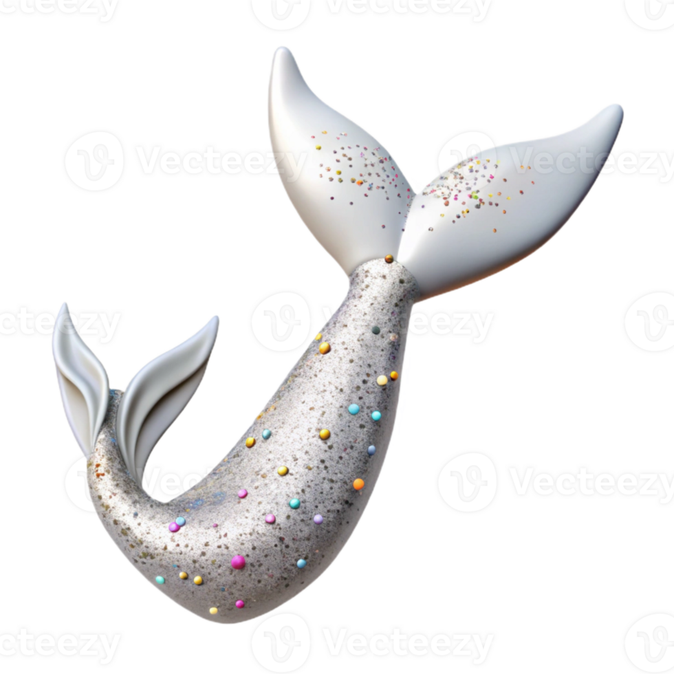 vibrant modern Mermaid Tail Outline for Coloring Pages Transparent Background png