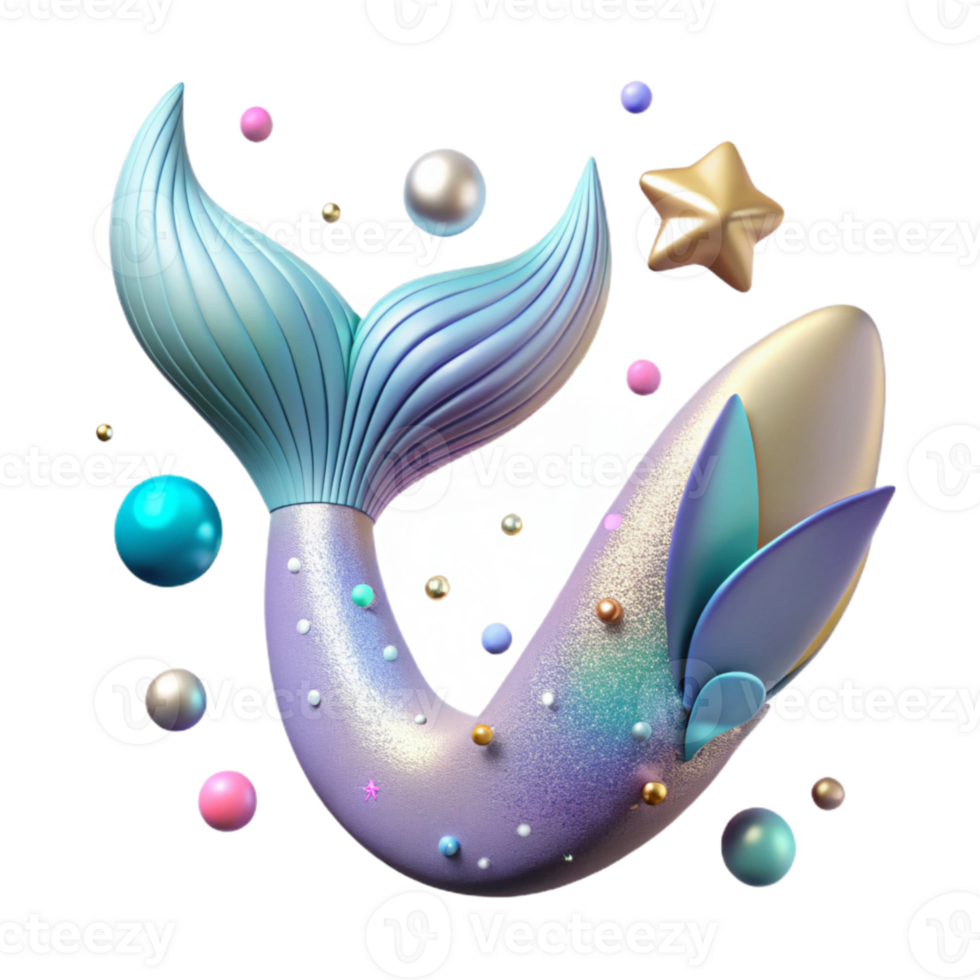 extraordinary creative Mermaid Tail for Web Design Graphics png