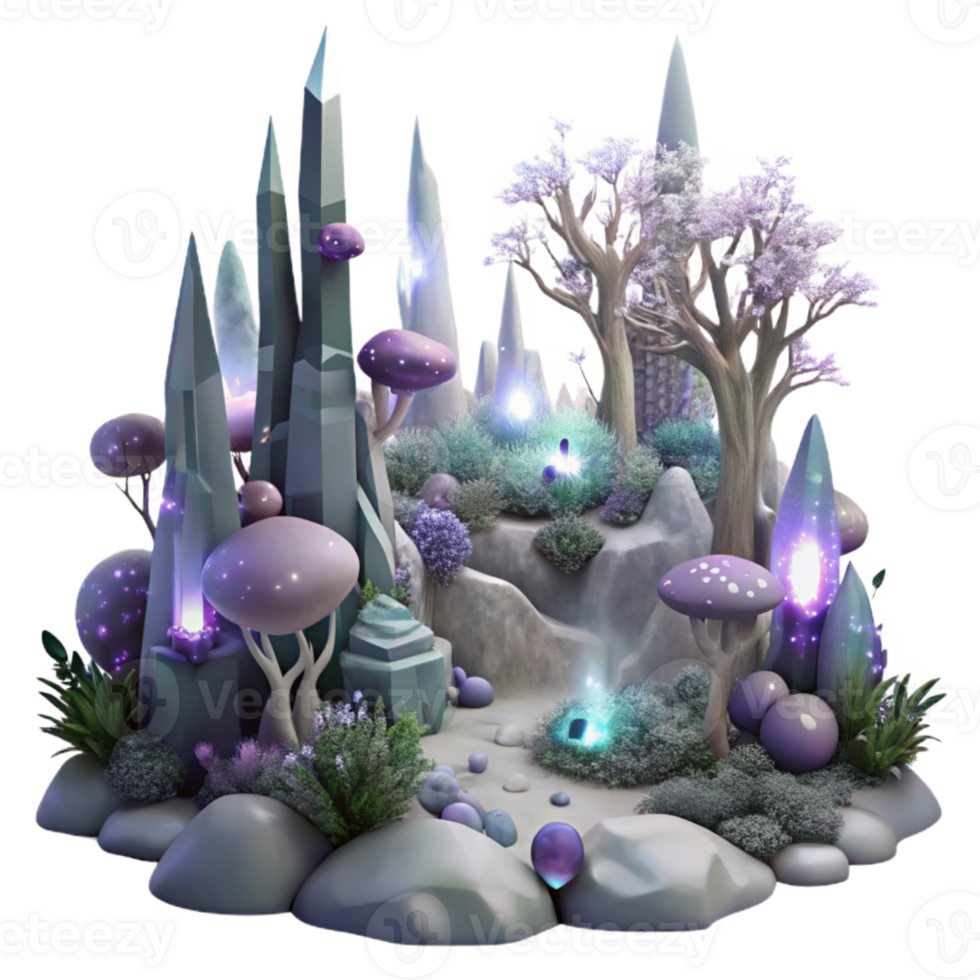 magnificent artistic Mystical Forest Foggy Atmosphere Transparent for Nature Photography original png