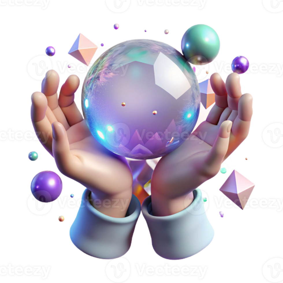 wonderful rustic Mystical Hands Holding Orb Transparent for Magical Designs genuine png