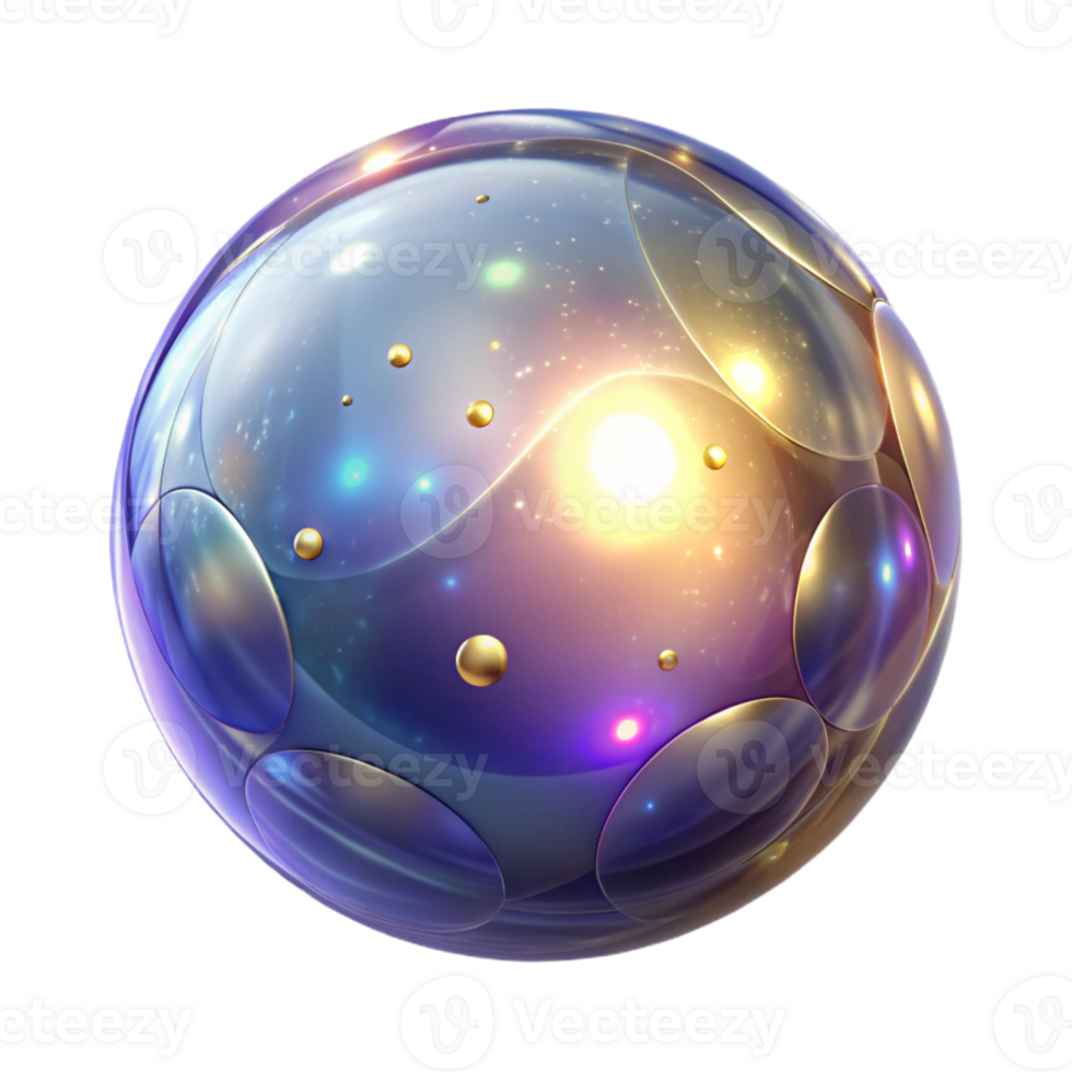 elegant modern Mystical Orb Glowing Light Transparent for Magical Designs genuine png