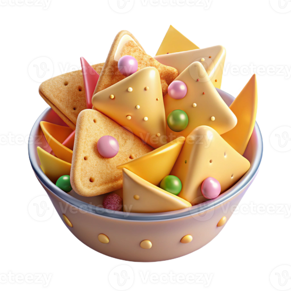 vibrant classic Nachos with Cheese Transparent Background for Appetizer Menu detailed png