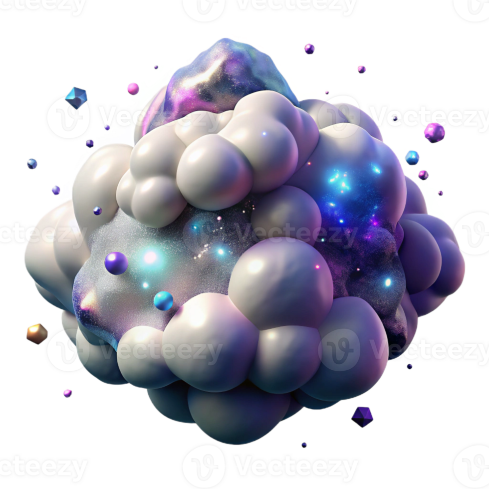 stunning modern Nebula Cloud Formation Isolated for Science Presentations high resolution png