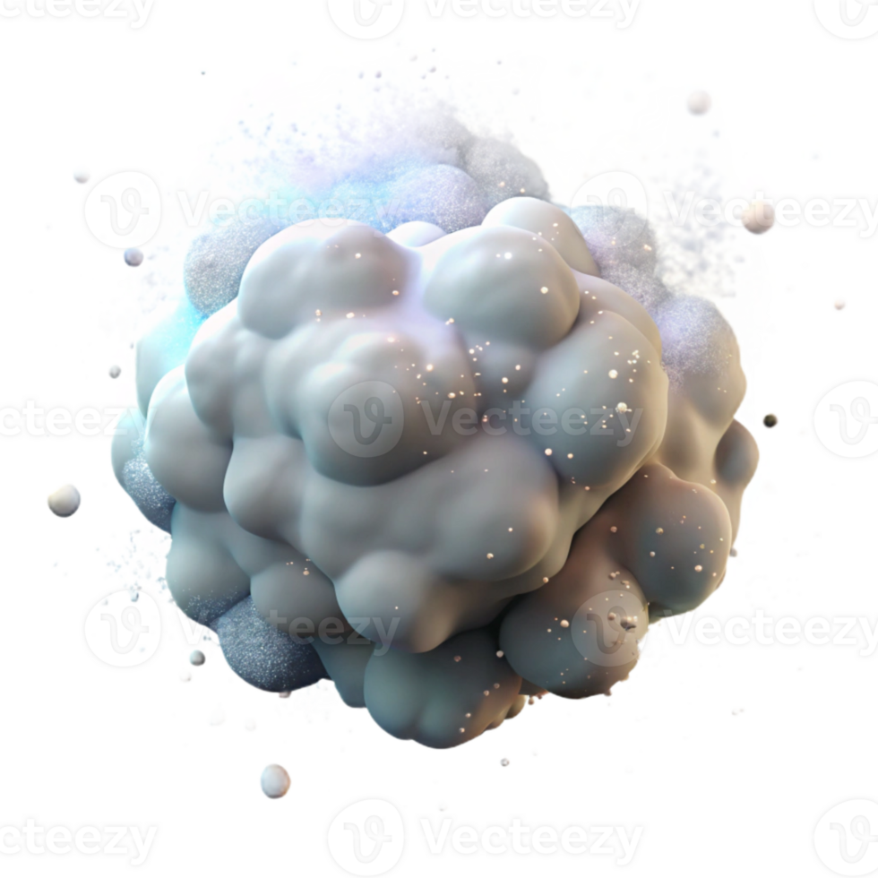 dramatic modern Nebula Dust Particles Transparent for Motion Graphics premium png
