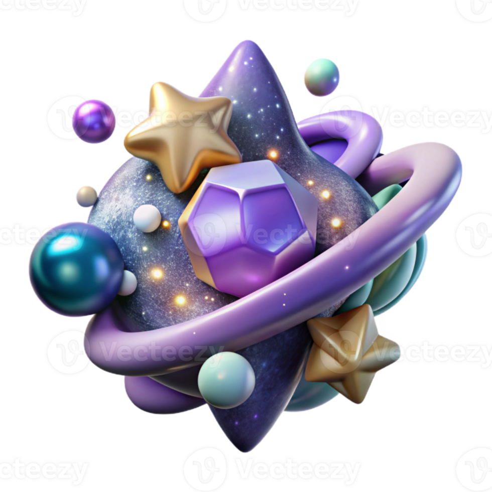 serene rustic Nebula Galaxy Cutout for Product Packaging original png