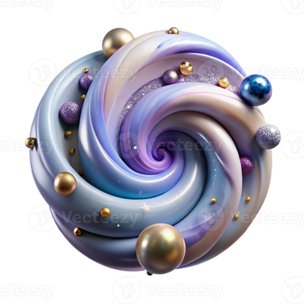 wonderful minimalist Nebula Gas Swirls Cutout for Textile Patterns authentic png