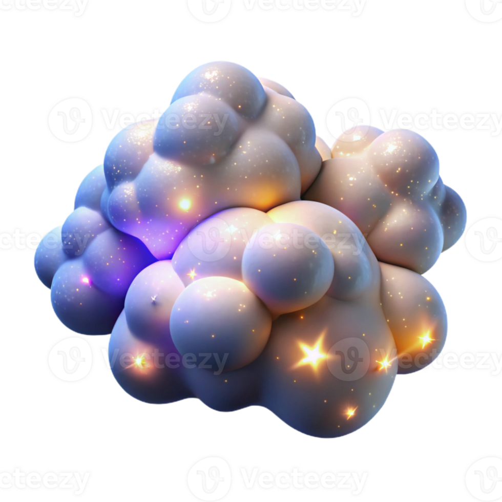 extraordinary rustic Nebula Glowing Gas Clouds Isolated for Space Backgrounds authentic png