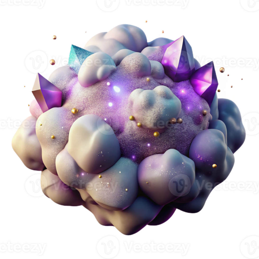 dramatic creative Nebula Isolated Cutout for Graphic Resources premium png