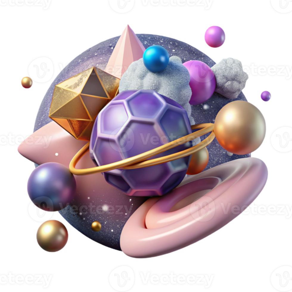 beautiful artistic Nebula Graphic for Visual Projects detailed png