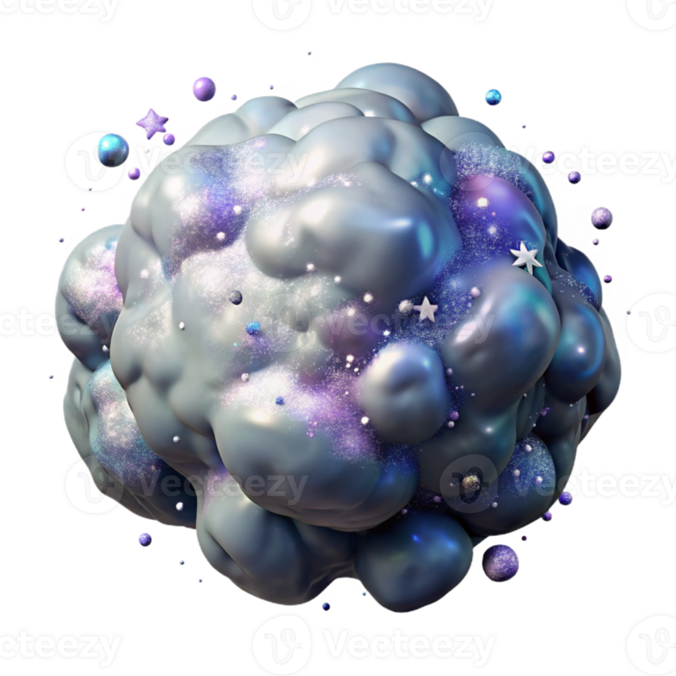 elegant artistic Nebula Texture Isolated for Graphic Design Resources png