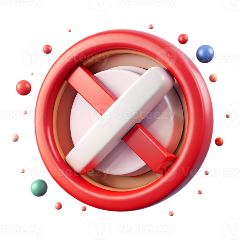 elegant modern No Entry Sign Red White Bar Circle Cutout for Security genuine png