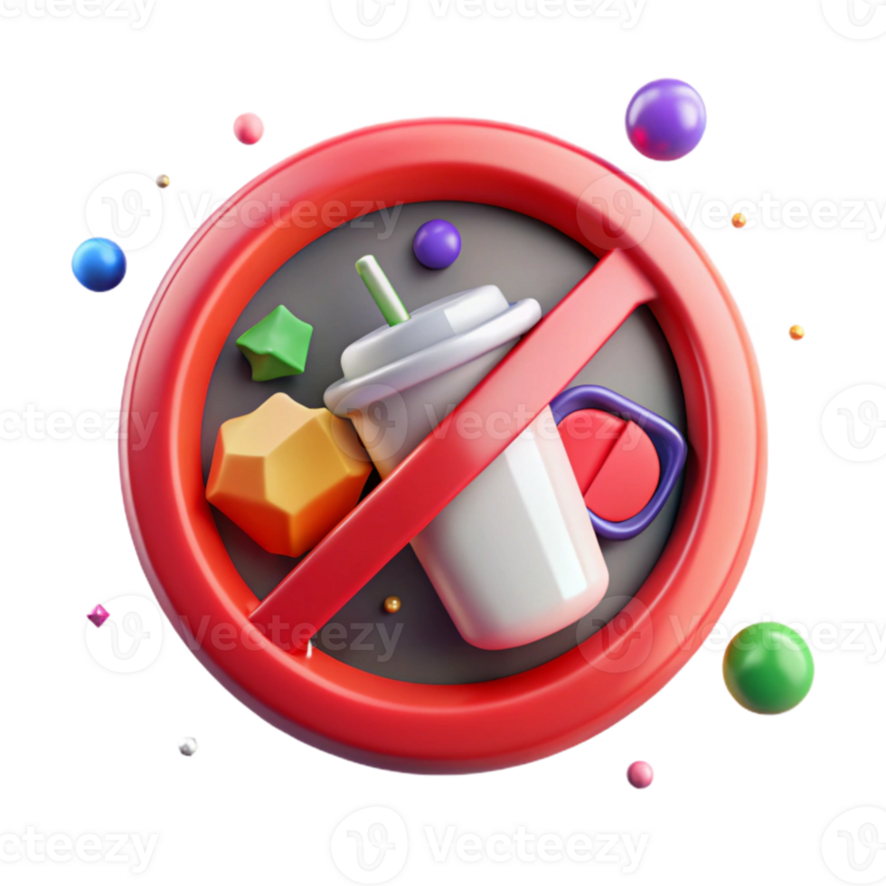 impressive contemporary No Littering Sign Red Circle Trash Icon Cutout for Environment genuine png