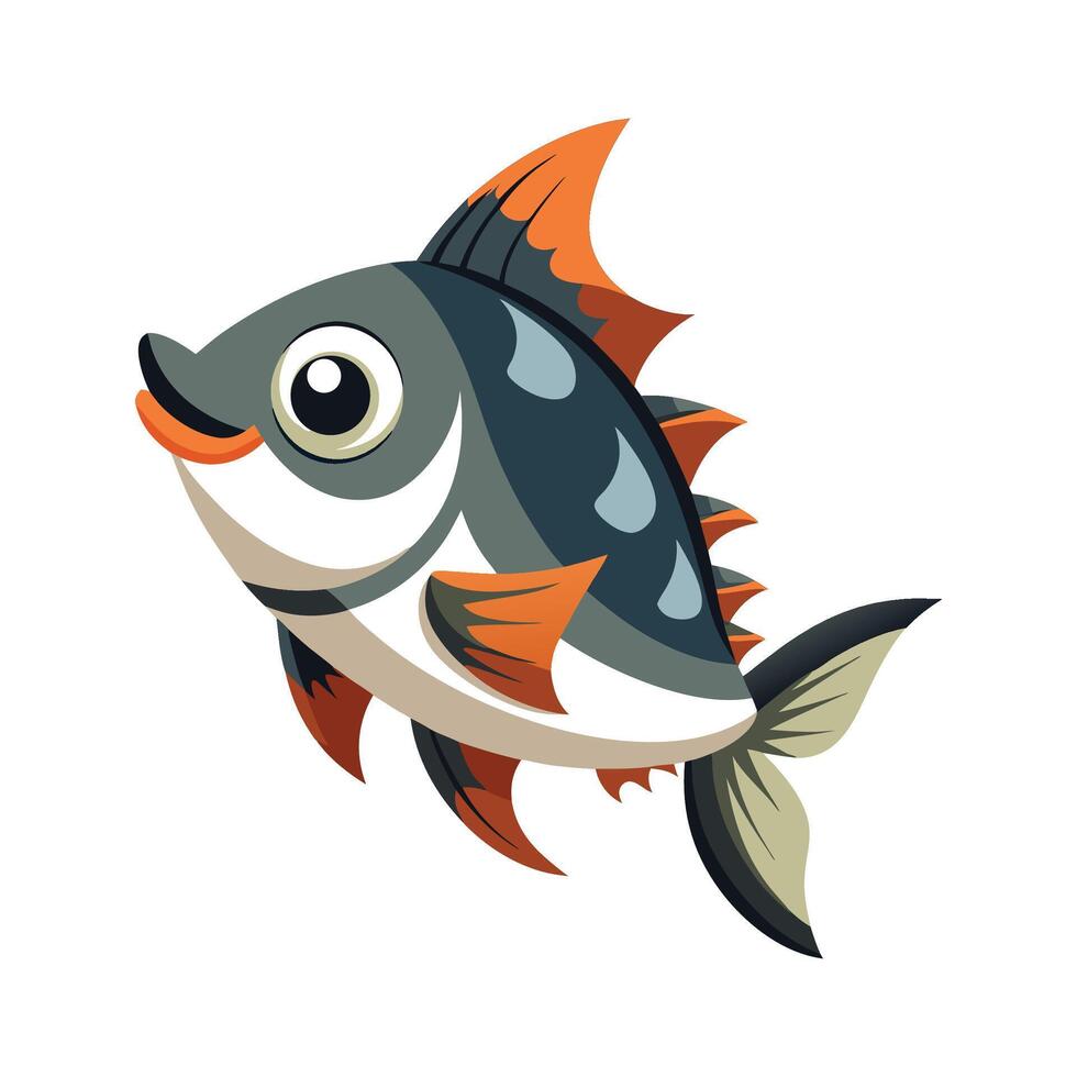 Dynamic Artwork of General Finn Fish vector