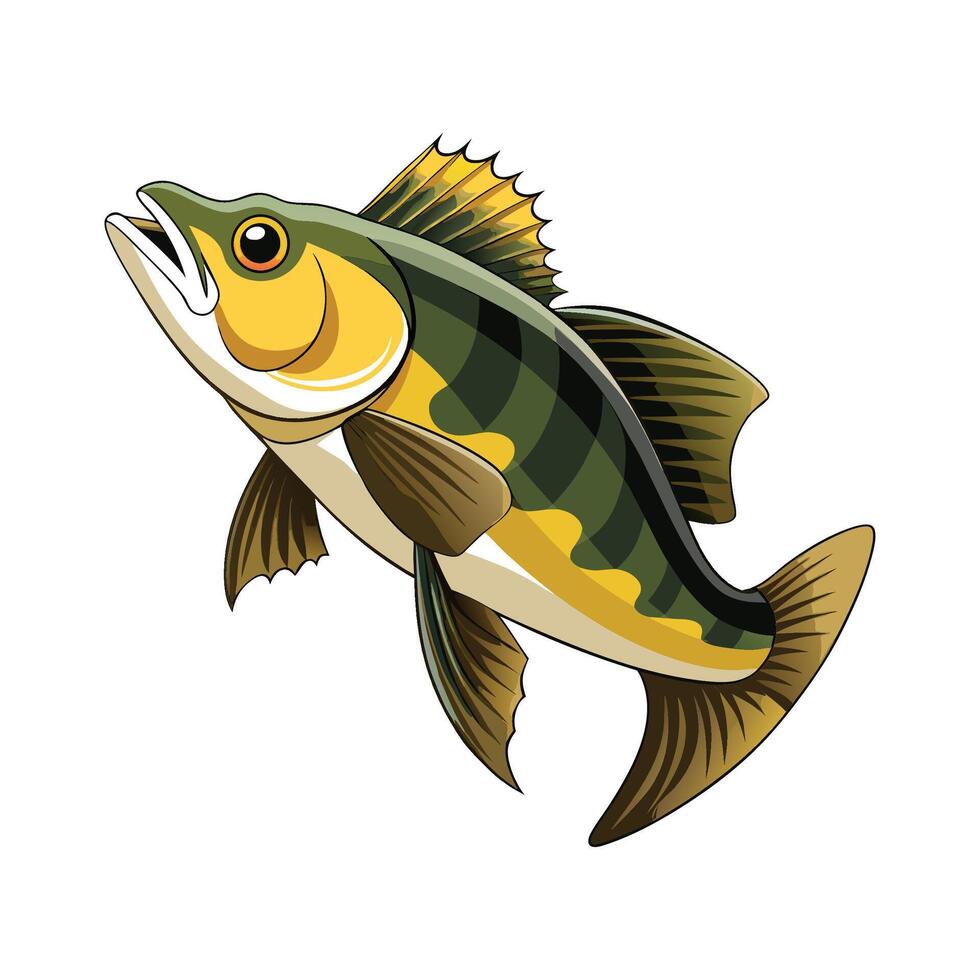 Walleye Unique Design vector