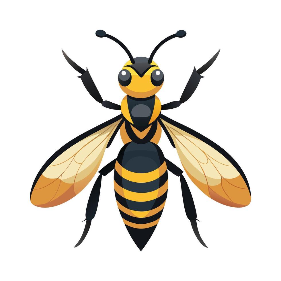 Unique Vespa Velutina Design vector