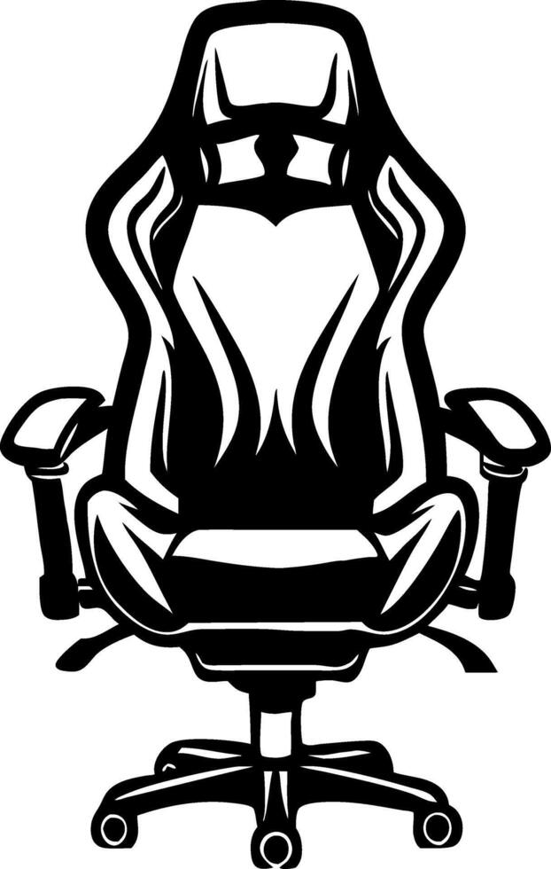 Ergonomic Gaming Office Chair for Modern Workspace and Home Office Design vector