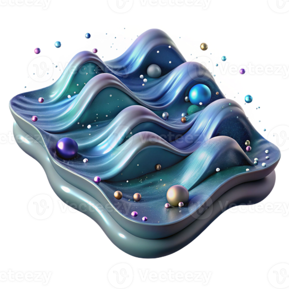 stunning artistic Ocean Wave Aerial View Isolated for Drone Photography original png
