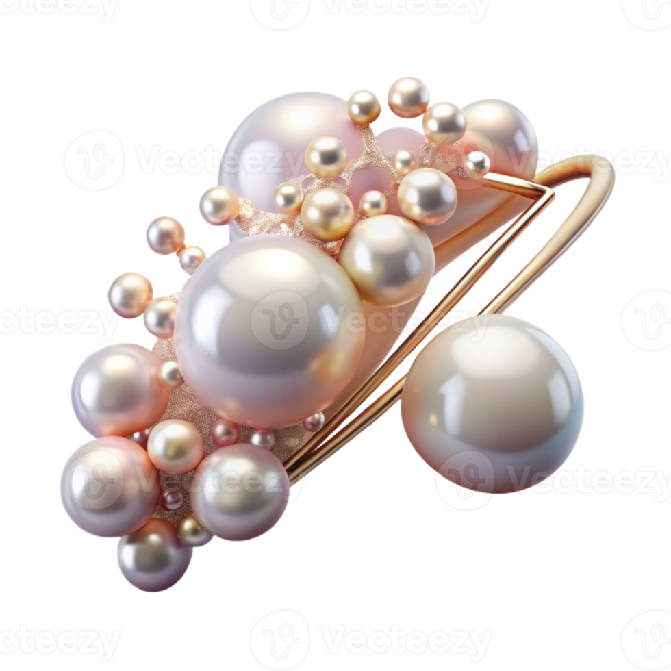 impressive vintage Pearl Hairpin Bridal Accessory Transparent for Wedding Design high quality png