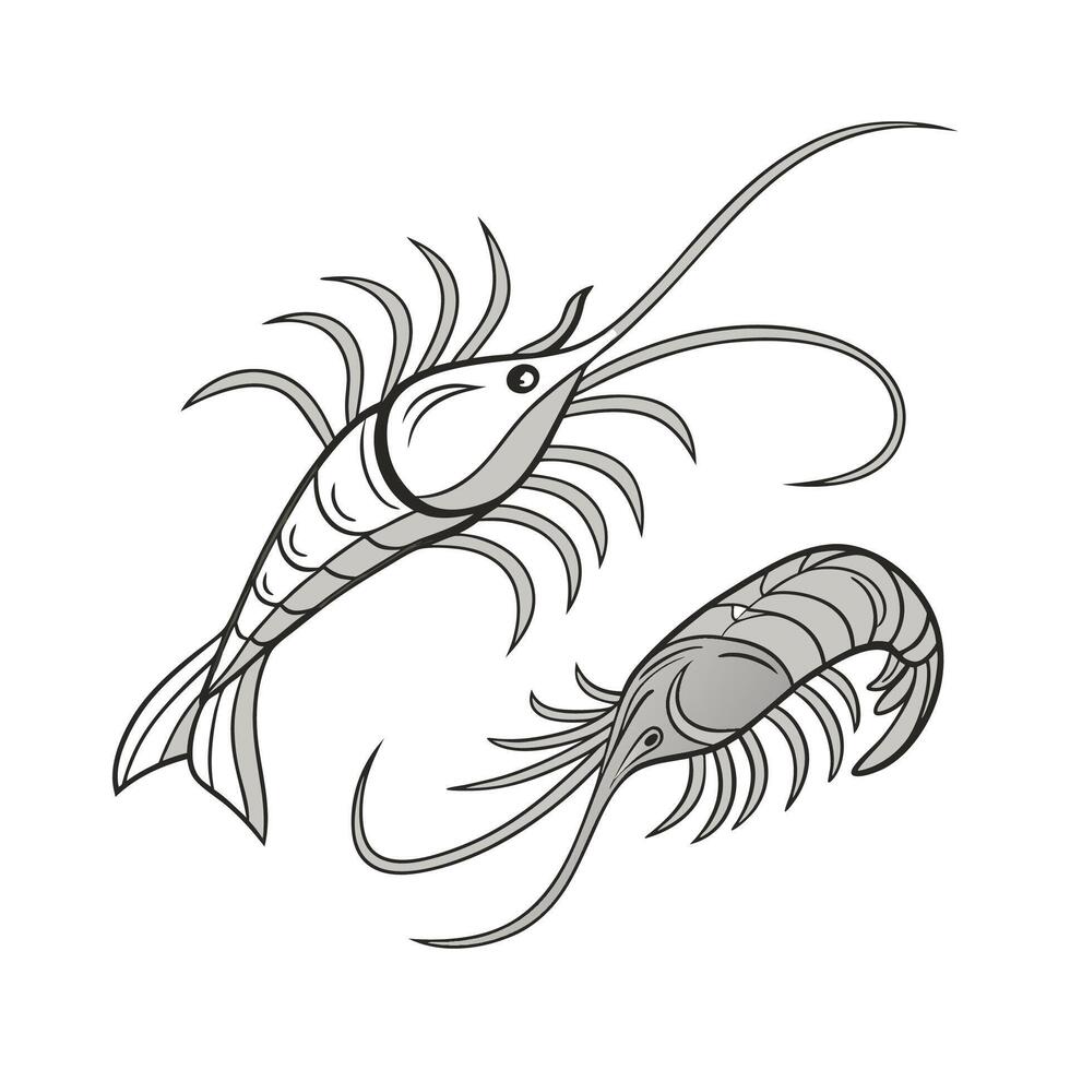Gongylus Gongylodes Mantis Design 2 vector