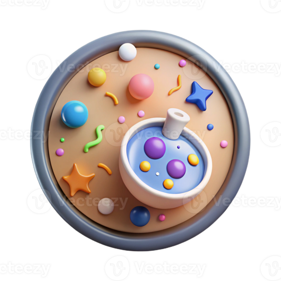 impressive contemporary Petri Dish Science Icon Cutout for Laboratory Projects detailed png