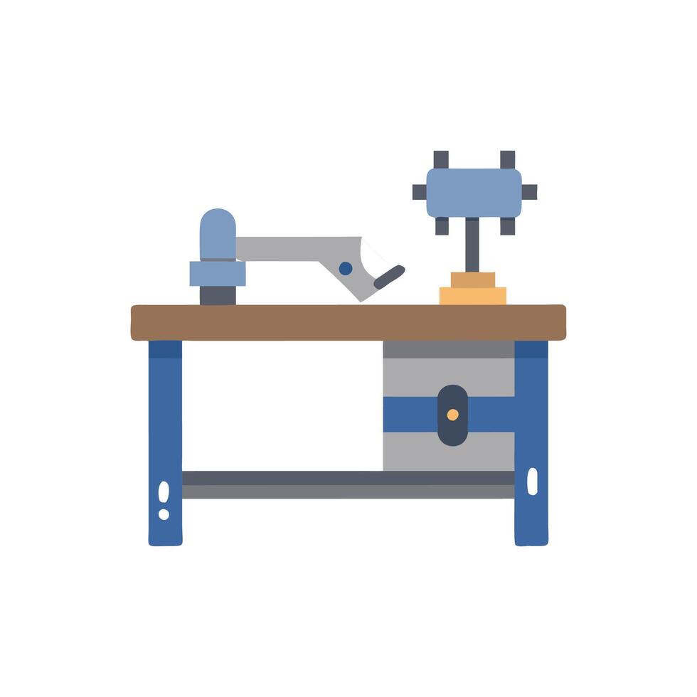 Dynamic Workbench Icon for Professionals vector
