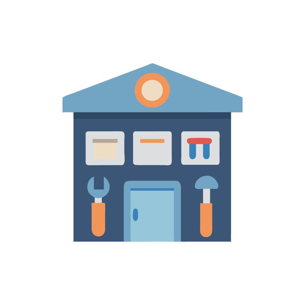 Creative Workshop Icon Representation vector