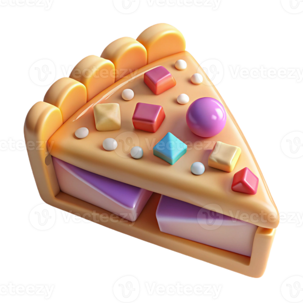 impressive vintage Pie Slice Dessert Isolated for Bakery Websites exclusive png
