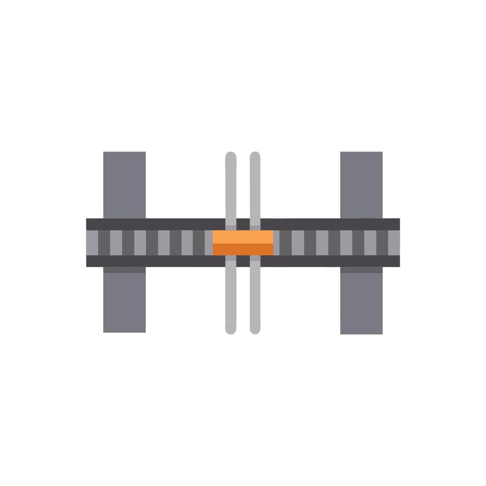 Durable Bridge Expansion Joint Overview vector