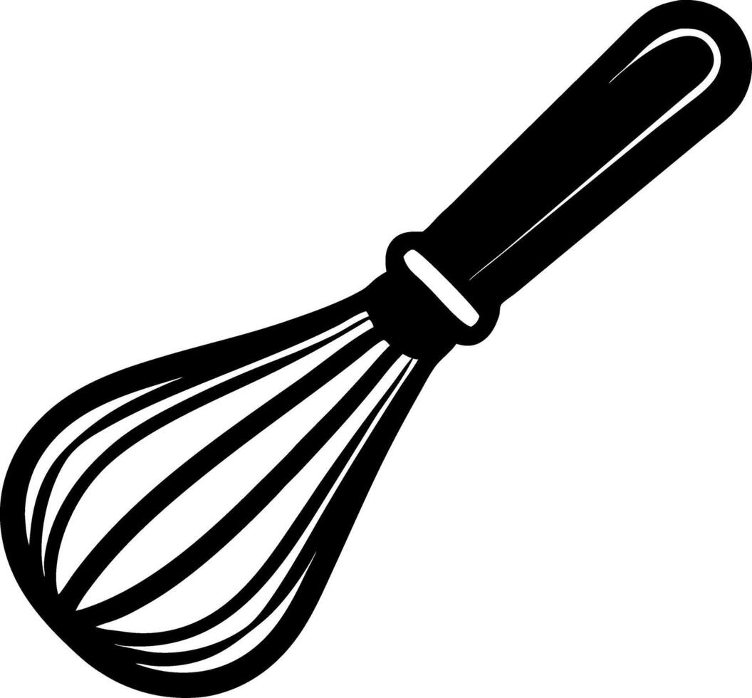 Whisk Kitchen Tool Illustration for Cooking Baking Logos and Recipe Designs vector