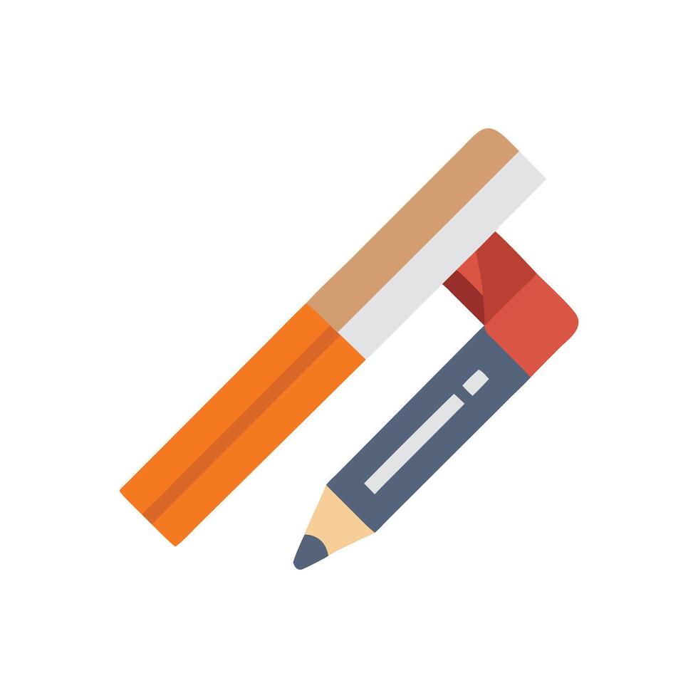 Unique Icon Design for Carpenters Pencil vector