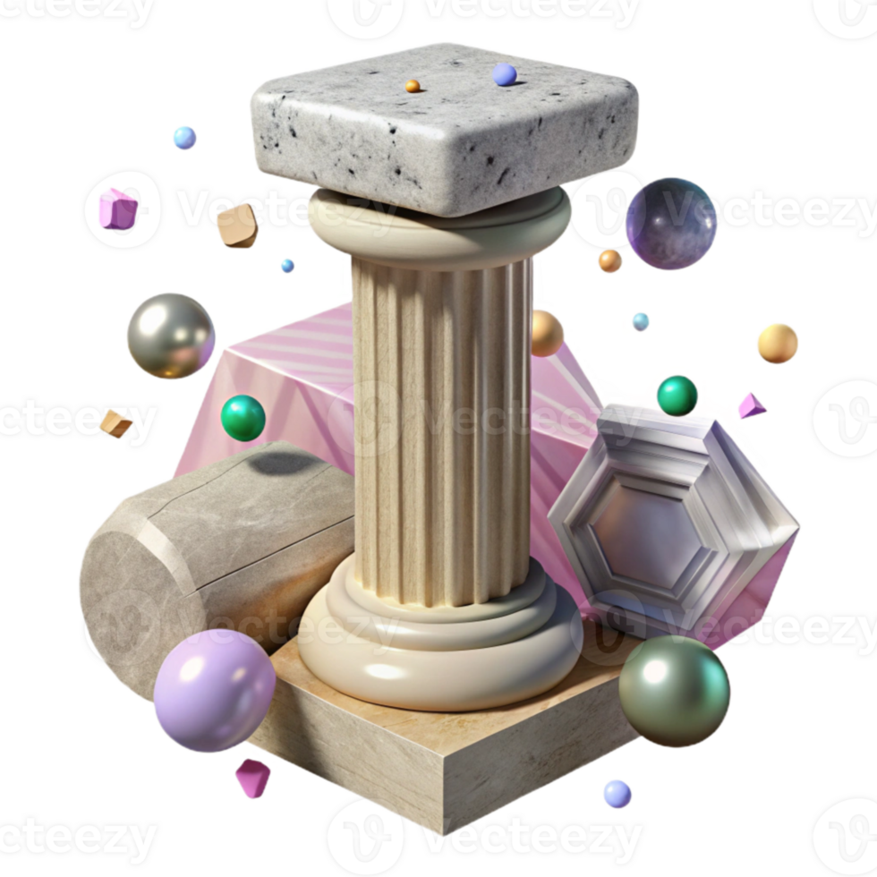 wonderful contemporary Pillar Transparent Background Architectural Support high quality png