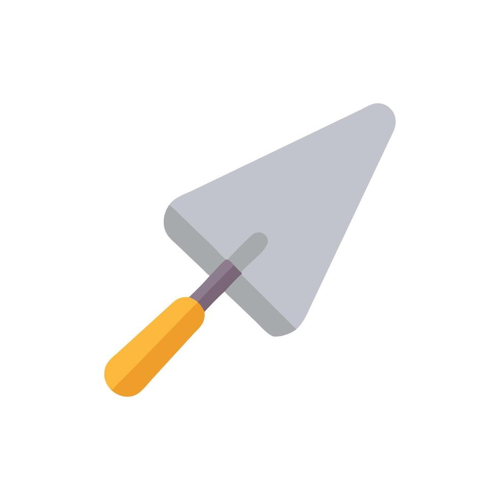 Creative Icon Design for Cement Trowel vector