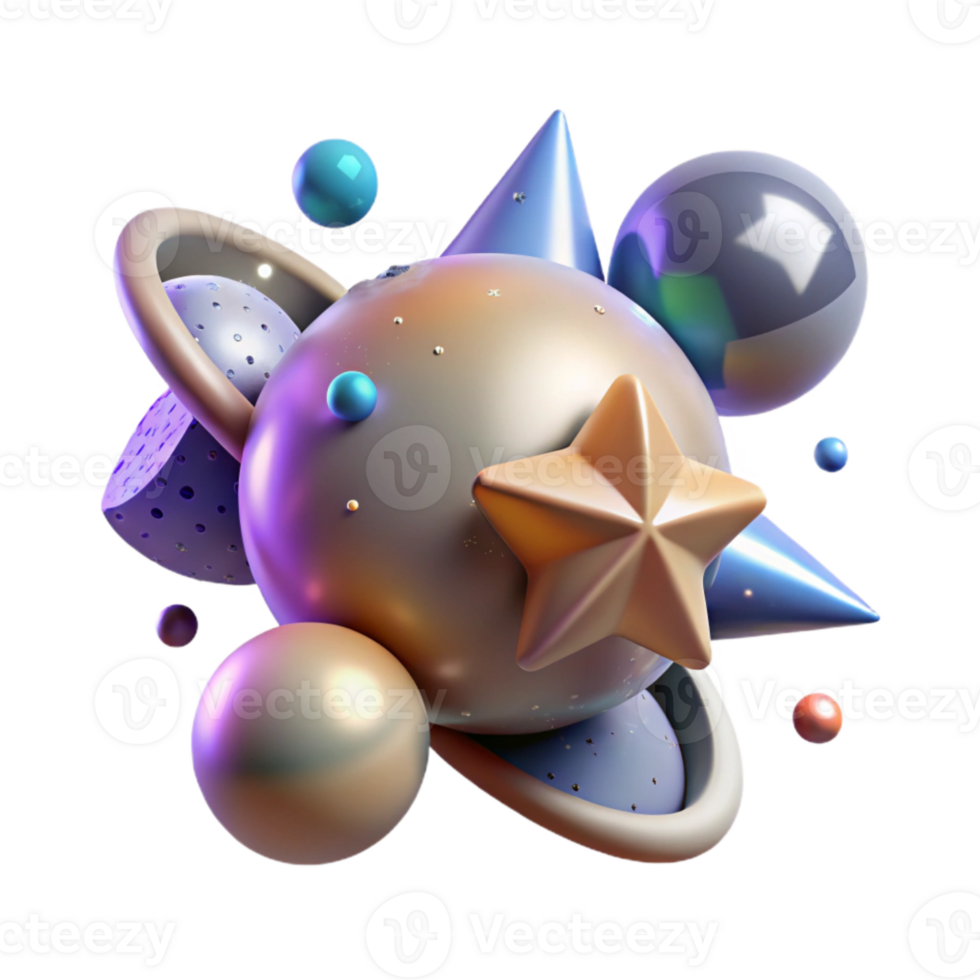 elegant traditional Binary Star System Two Stars Orbiting Transparent for Astronomy original png