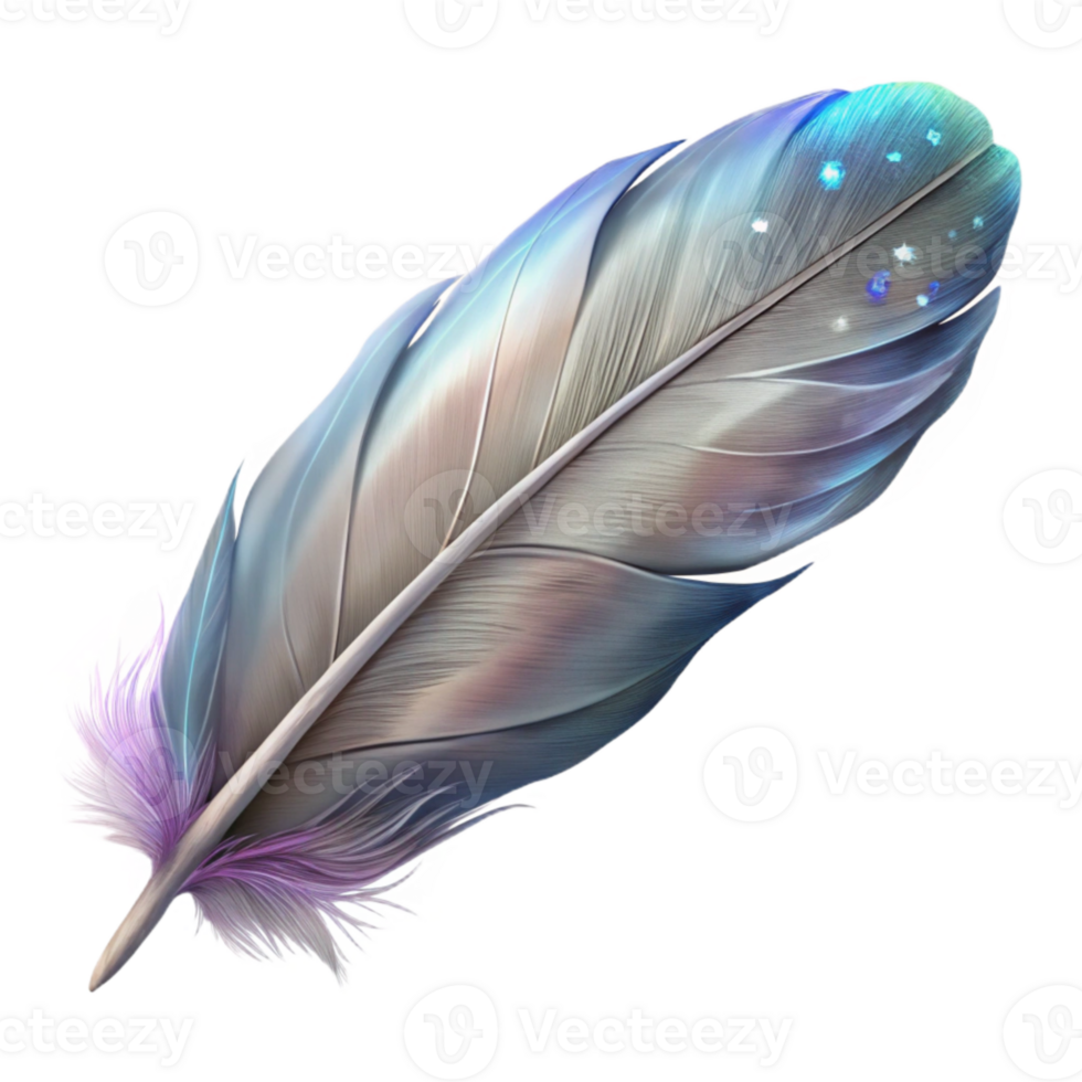 serene minimalist Bird Feather Texture Soft Downy Transparent for Nature Illustrations authentic png