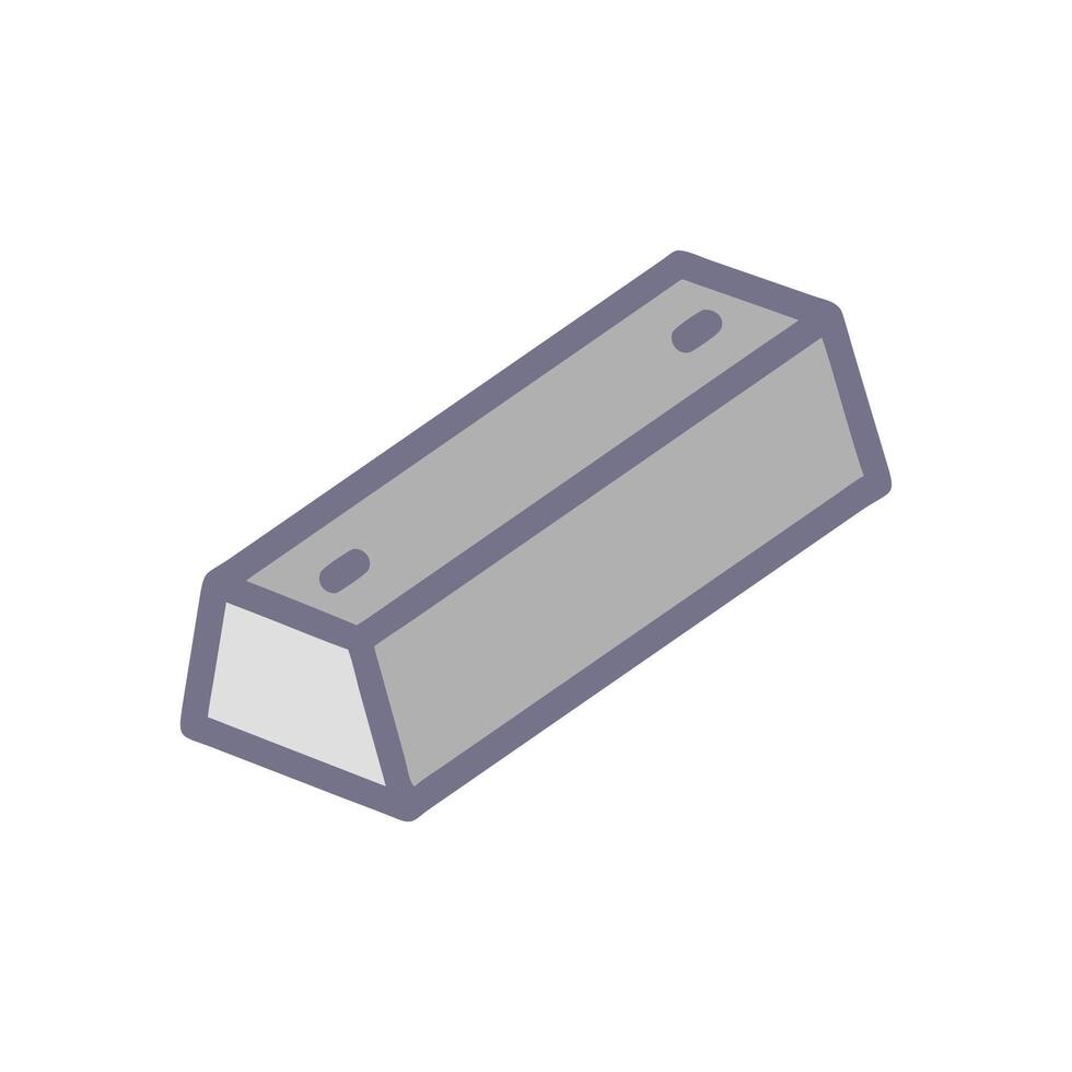 Curb Icon for Urban Construction Projects vector