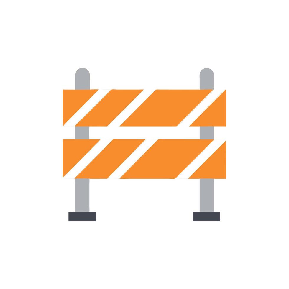 Construction Sign Icon for Project Guidance vector
