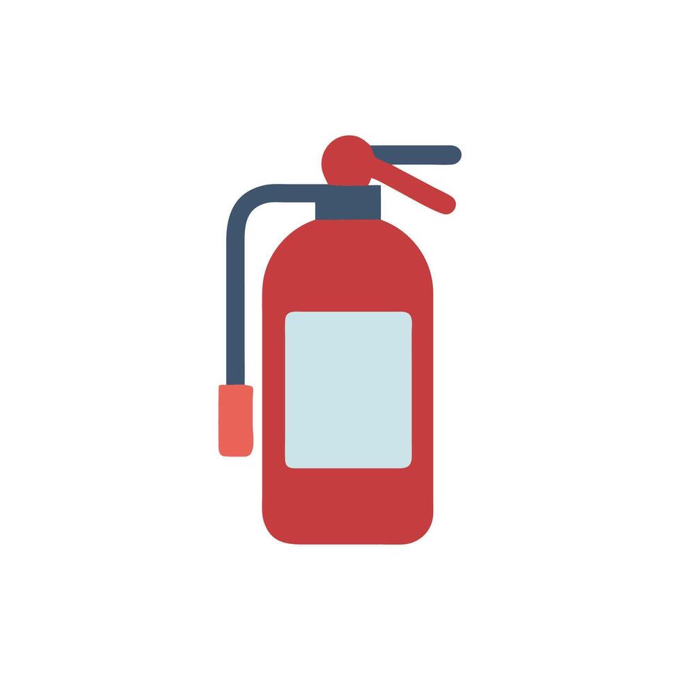 Stylish Fire Extinguisher Icon for Emergencies vector