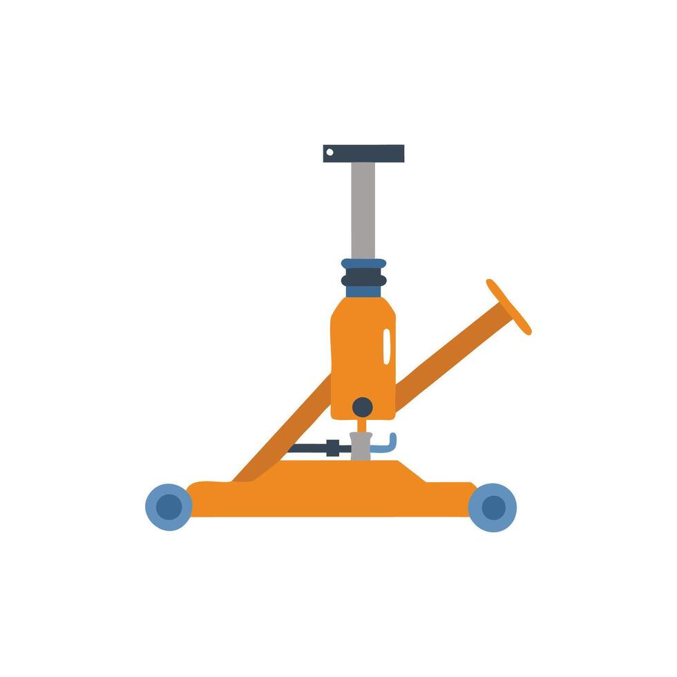 Creative Icon Design for Hydraulic Jack vector