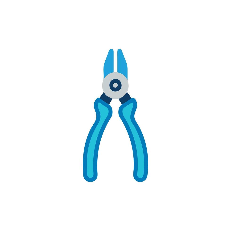 Distinctive pliers icon representation for various uses vector