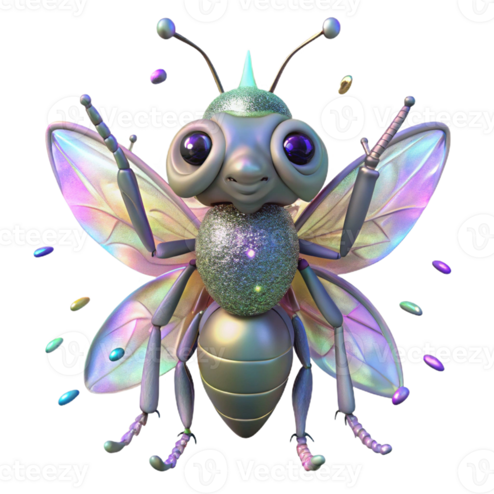 dramatic rustic Bizarre Creature with Insect Antennae Transparent for Surreal Collages original png