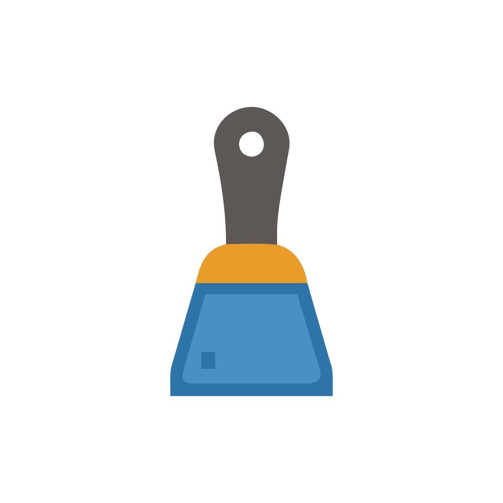 Quality putty knife icon design for home improvement tasks vector