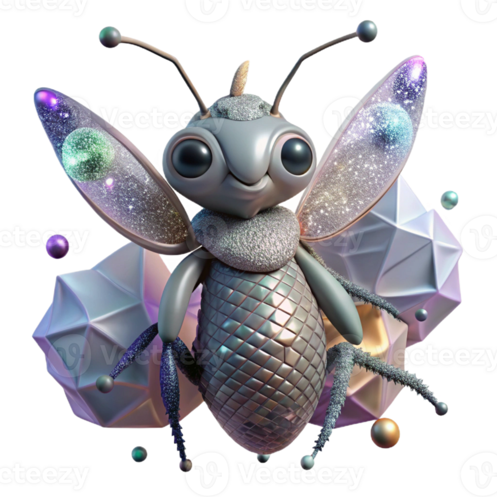 magnificent contemporary Bizarre Creature with Insect Antennae Transparent for Surreal Collages png