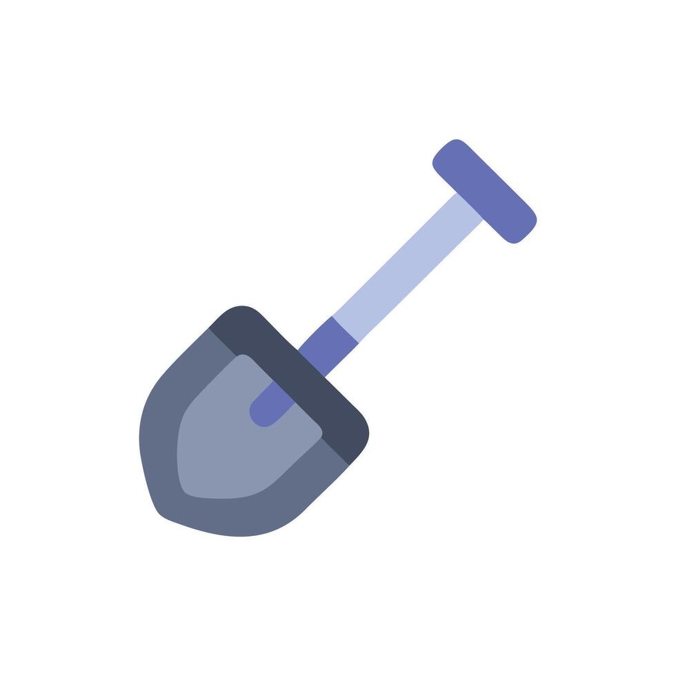 Modern spade icon design for landscaping vector