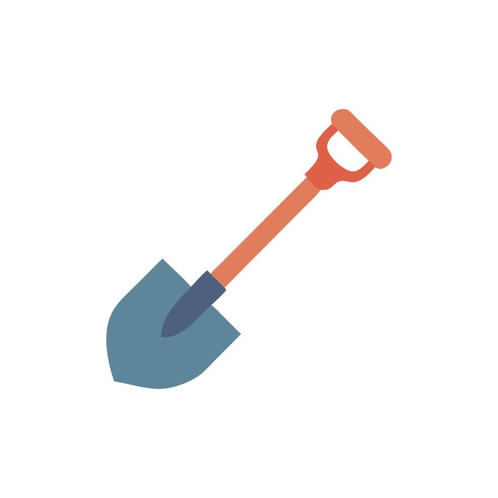 Distinctive spade icon representation for various tasks vector