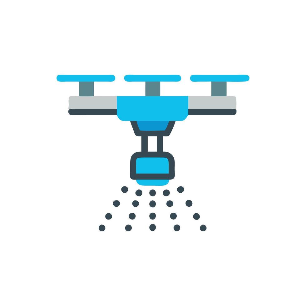 Modern sprinkler system icon design for irrigation vector